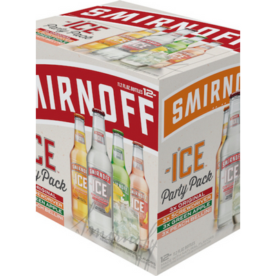 Smirnoff Twisted Variety Pack 12 Pack 12 oz Bottles