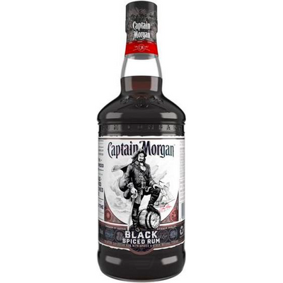 Captain Morgan Black Spiced Rum 750mL