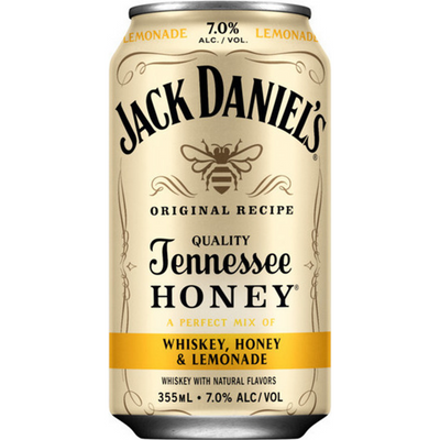 Jack Daniel's Tennessee Honey and Lemonade 355ml Can