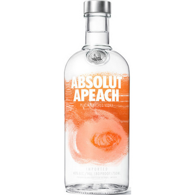 Absolut Country of Sweden Apeach Vodka 750mL