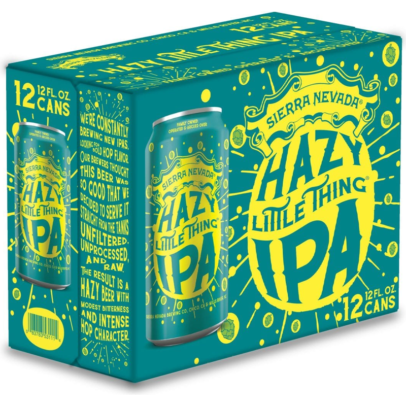 Sierra Nevada Hazy Little Thing IPA 12x 12oz Cans