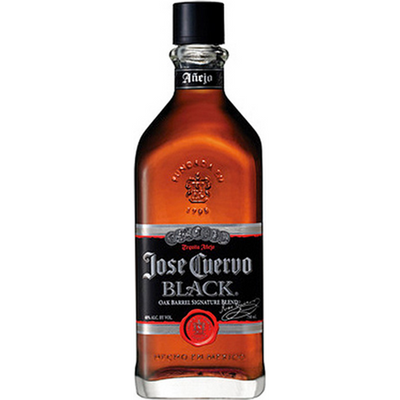 Jose Cuervo Black Medallion Oak Barrel Signature Blend Anejo Tequila 1L