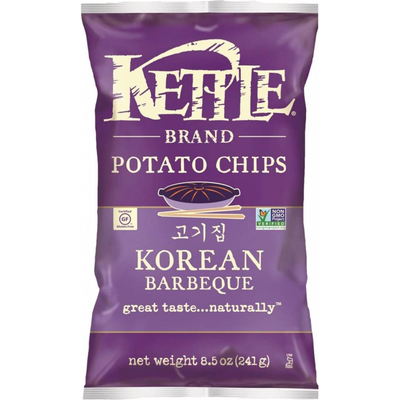 Kettle Brand Potato Chips Korean Barbeque 5oz Bag