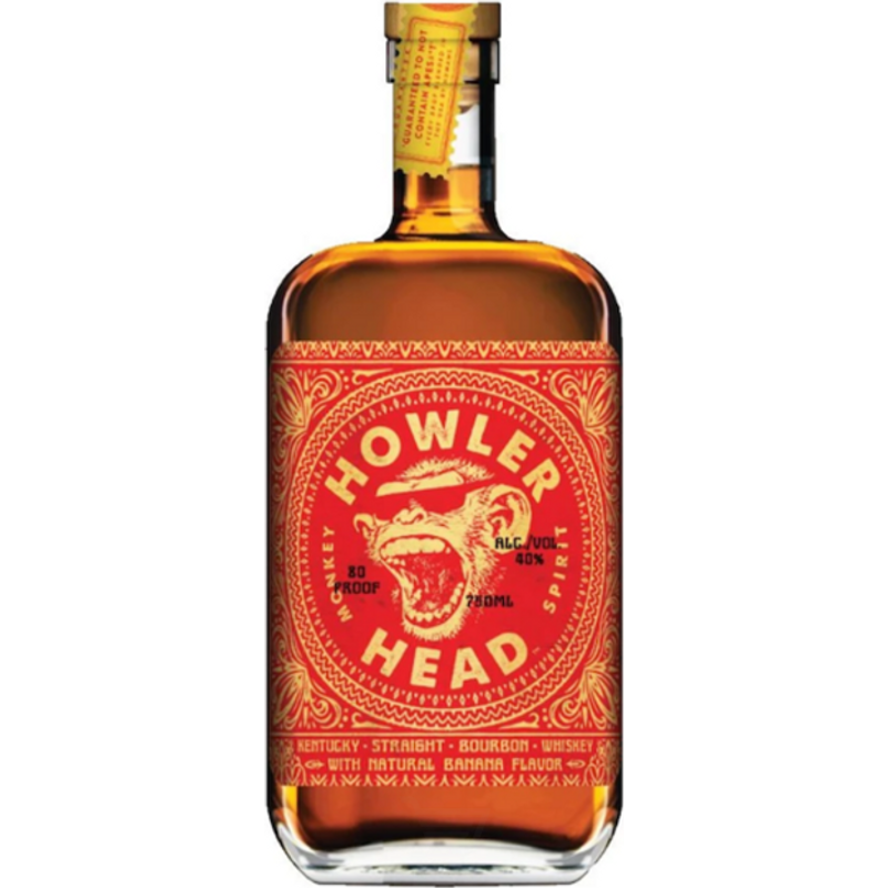 Howler Head Banana Infused Kentucky Straight Bourbon 750mL