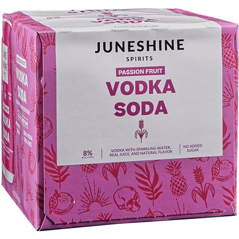 June Shine Passion Fruit 12oz Box