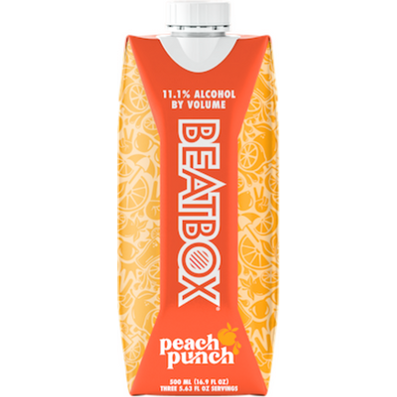 BeatBox Beverages Peach Punch 500mL Carton