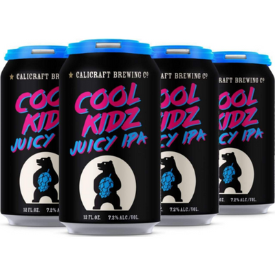 Calicraft Brewing Cool Kidz Juicy IPA 6 Pack 12oz Cans 7.2% ABV