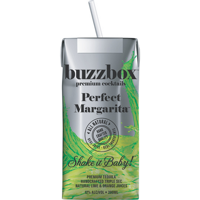 buzzbox Perfect Margarita 200ml Carton