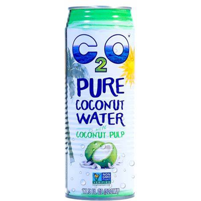 C2O Puro Coconut Water with Pulp 17.5oz Count