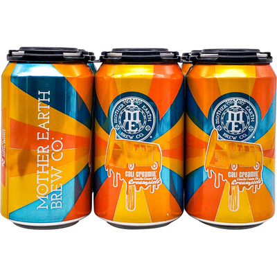 Mother Earth - Cali Creamin' Creamsicle - Orange Vanilla Cream Ale 6x 12oz Cans