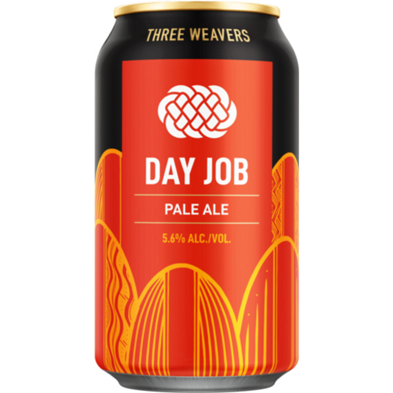 Three Weavers Day Job Pale Ale 6 Pack 12 oz Cans 5.6% ABV