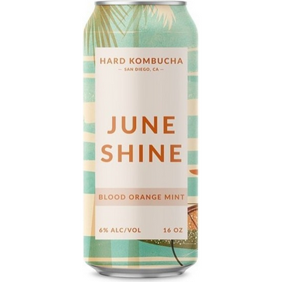 JuneShine Blood Orange Mint 16oz Can