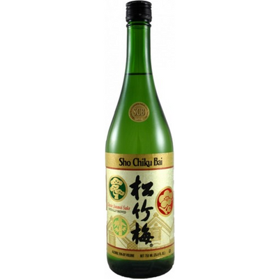 Sho Chiku Bai Unfiltered Junmai Sake Rice Wine 750mL