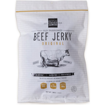 People's Choice Beef Jerkey Original 1.4oz Bag