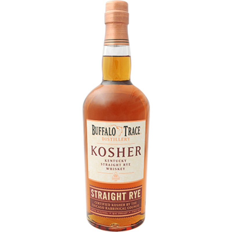 Buffalo Trace Kosher Kentucky Straight Rye Whiskey 750ml Bottle