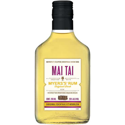 Heublein Mai Tai Myer's Rum Cocktail 200ml Bottle