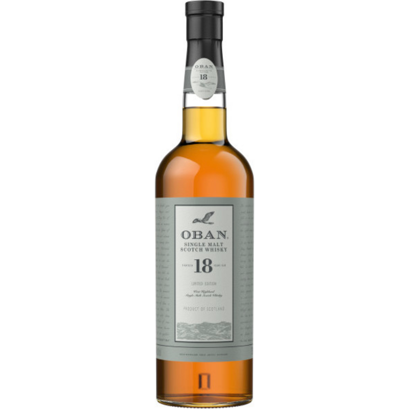 Oban Limited Edition Single Malt Scotch Whisky 18 Year 750mL