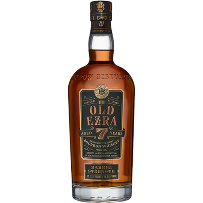 Old Ezra Kentucky Straight Bourbon Whiskey Barrel Strength 7 Year 750mL