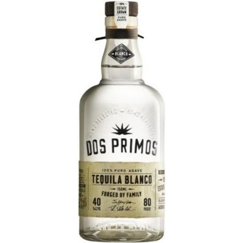 Dos Primos Blanco Tequila 750ml Bottle