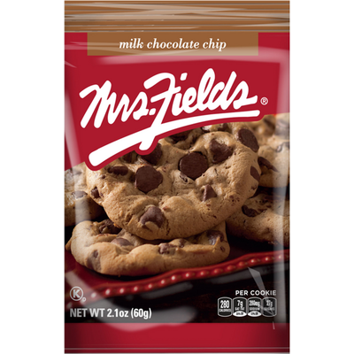 Mrs. Fields Cookie Milk Chocolate Chip 2.1 oz Bag