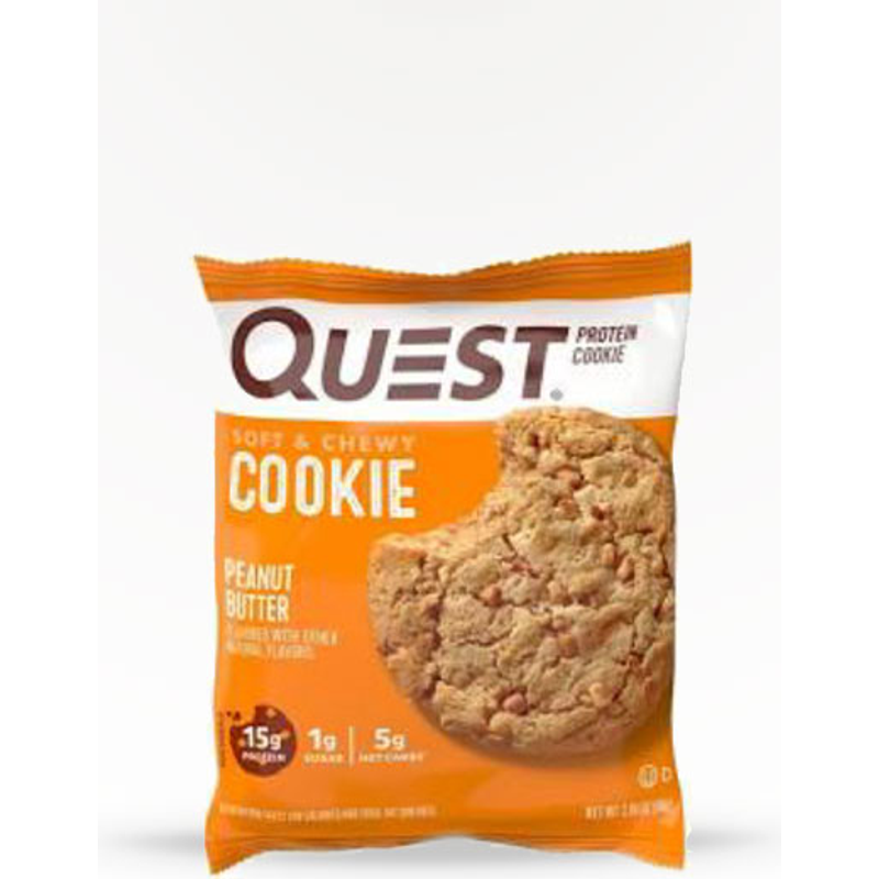 Quest Peanut Butter Protein Cookie 2.04oz Count