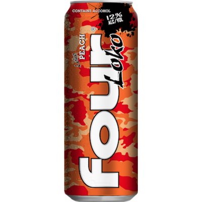 Four Loko Peach 24oz Can