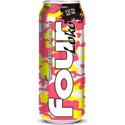 Four Loko Strawberry Lemonade 24oz Can