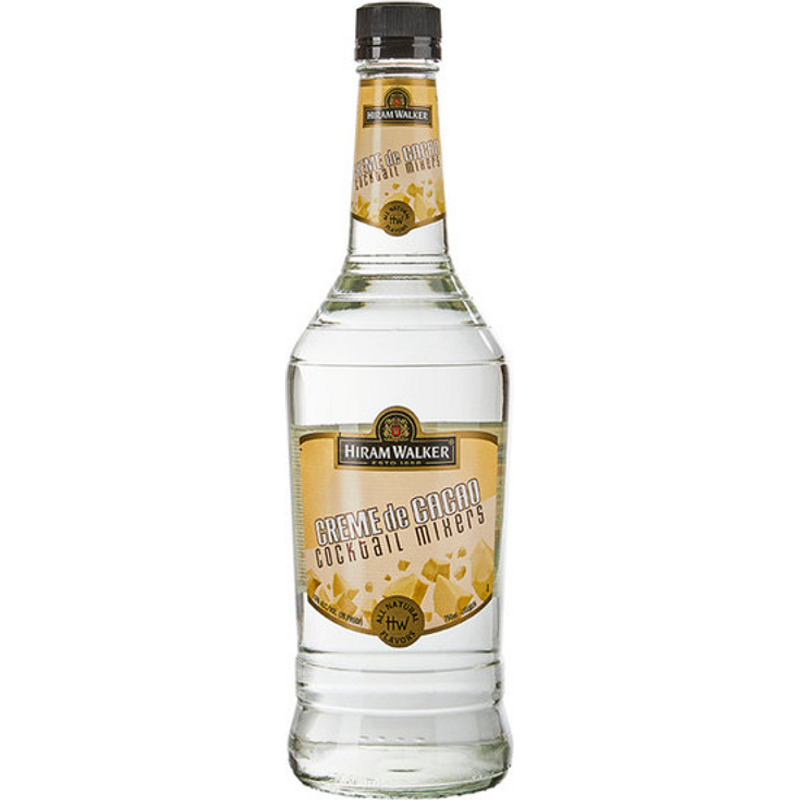 Hiram Walker Cocktail Mixers Creme De Cacao White 750mL