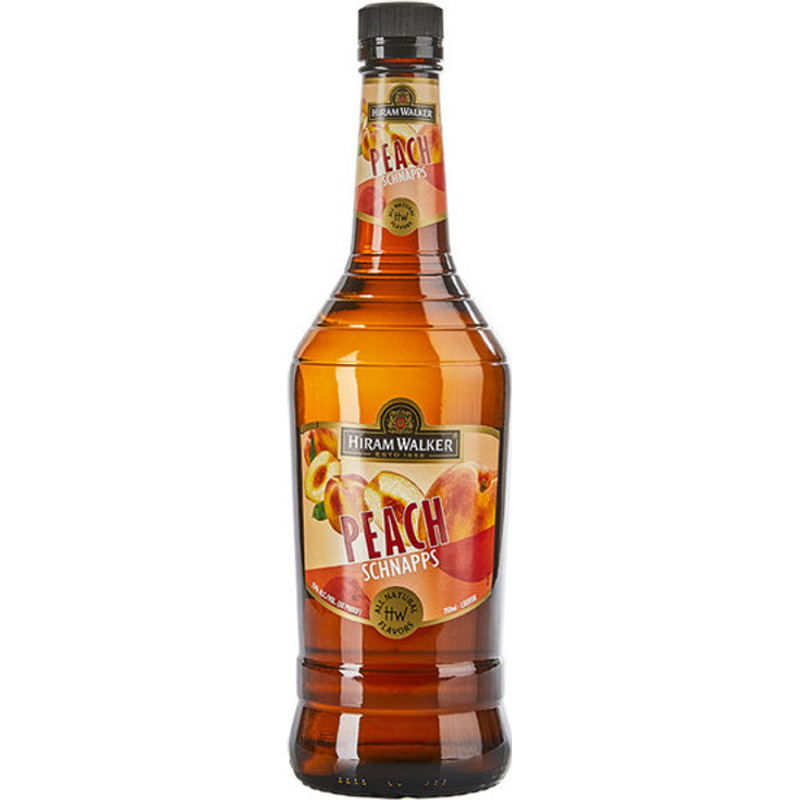 Hiram Walker Peach Schnapps 1L