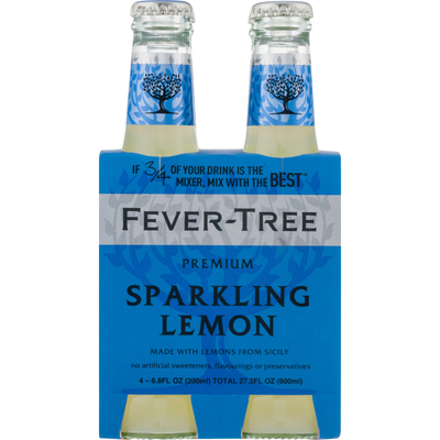 Fever Tree Sparkling Lemon 6.8oz Bottle