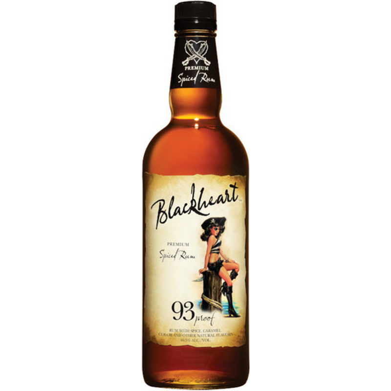 Blackheart Premium Spiced Rum 750mL